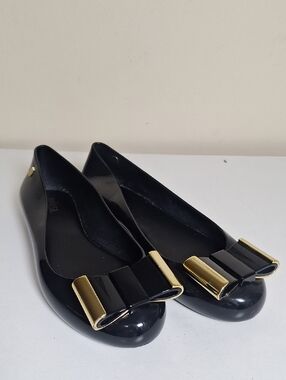 Melissa Space Love II Jelly Bow Flats Size 39 EU